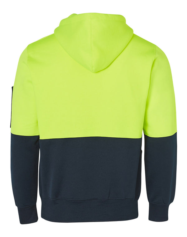 Hi-Vis Two Tone Fleecie Hoodie Unisex