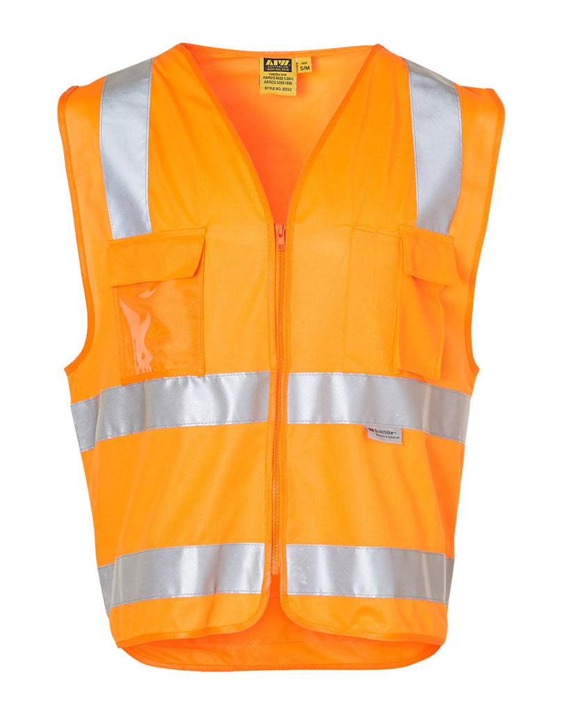 Hi-Vis Safety Vest with ID Pocket & 3M Tapes