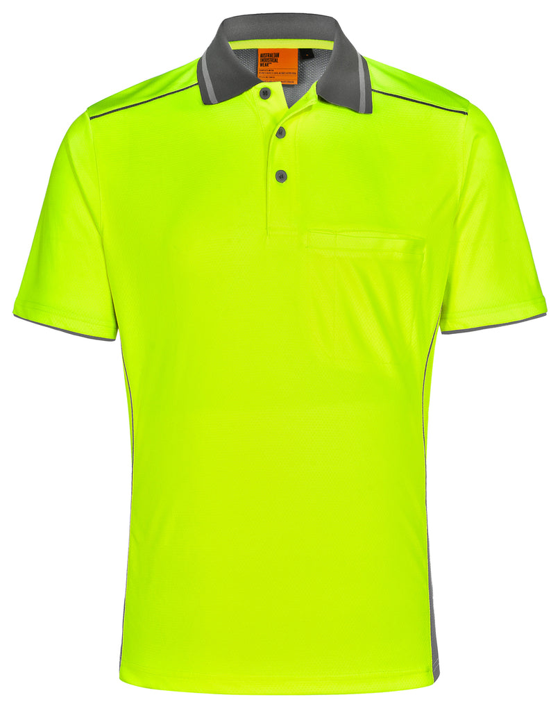 Bamboo Charcoal Hi-Vis Polo - Unisex