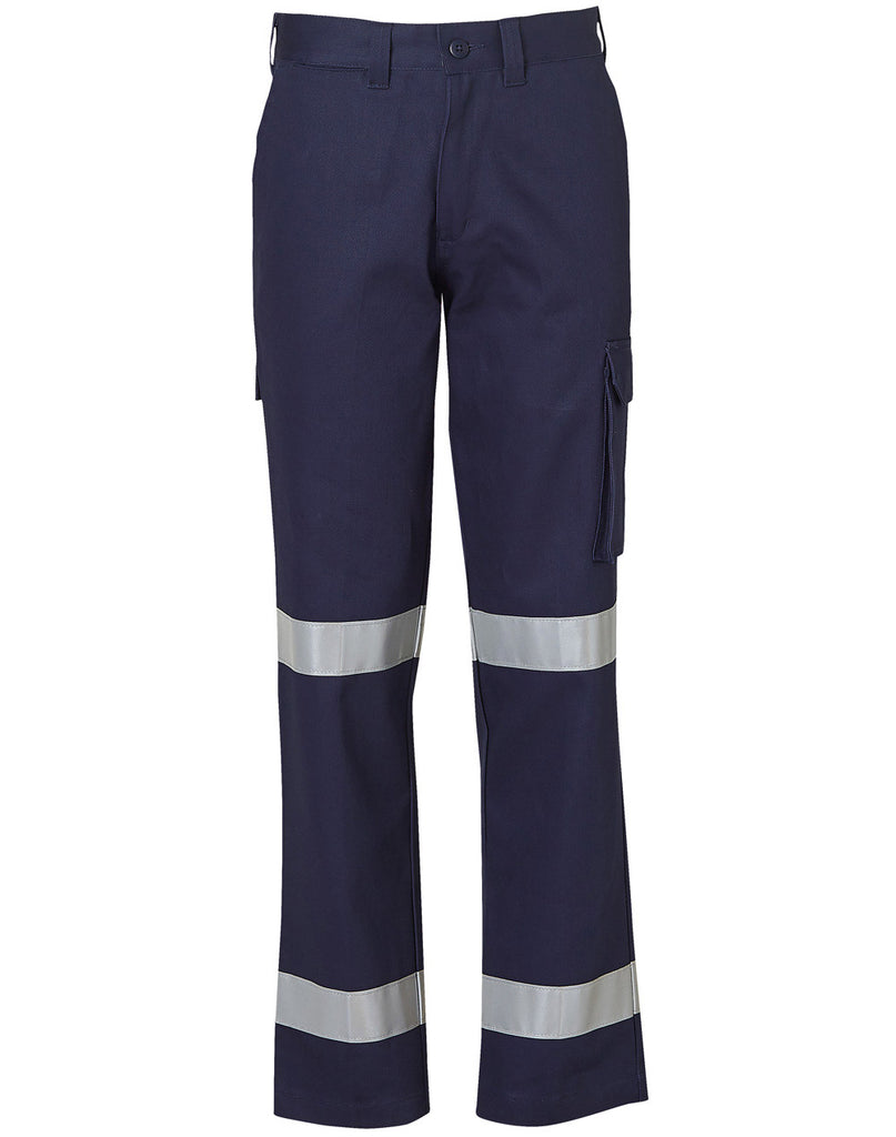 Womens Heavy Cotton Drill Cargo Pants with Biomotion 3M Tapes