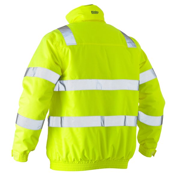 Taped Hi-Vis Bisley Wet Weather Bomber Jacket